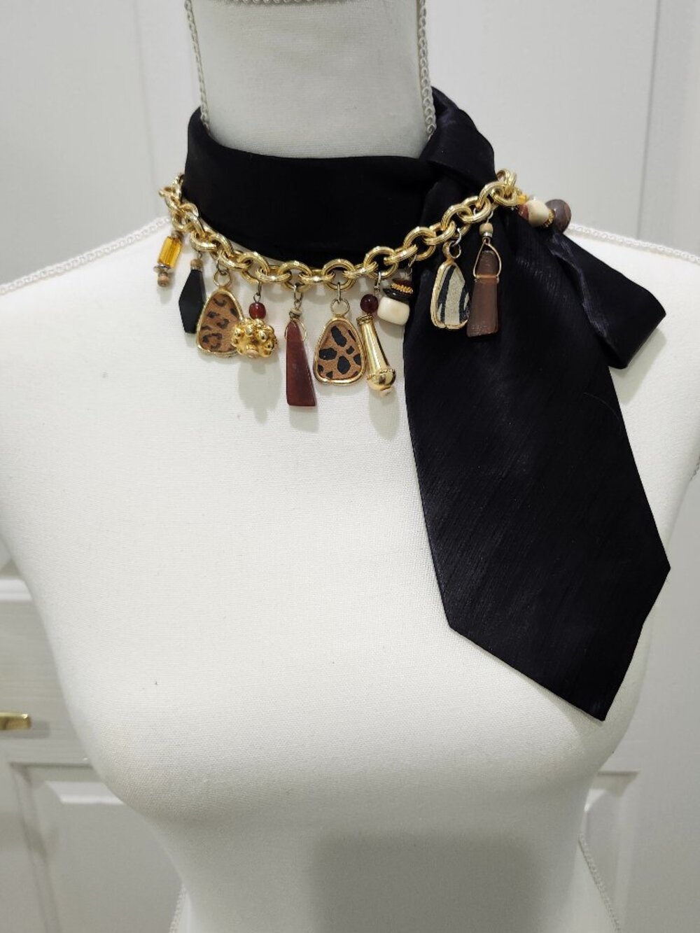 Neckwear and Animal Print Necklace, Reimagined for Today’s Trendy Look